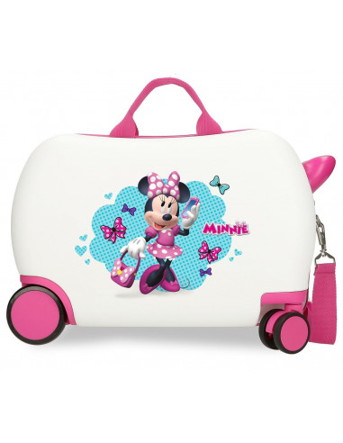 MALETA INF.ABS 4R.(2 MULTI.) 45CM. GOOD MOOD MINNIE